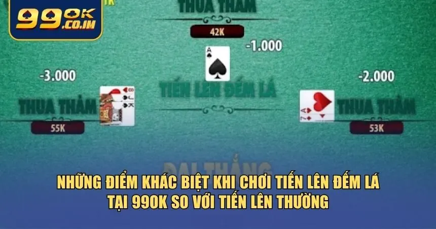 Chơi Tiến Lên Đếm Lá Tại 99ok – Thách Thức Tốc Độ Và Tư Duy Những đặc điểm riêng của trò chơi Tiến Lên Đếm Lá tại 99ok